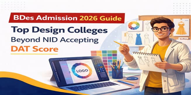 B.Des Admission 2026 Guide: Top Design Colleges Beyond NID Accepting DAT Score